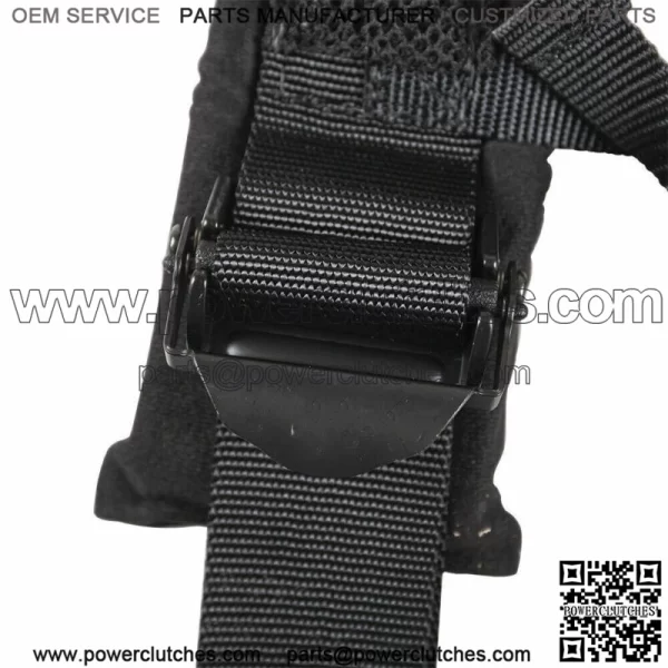 Pro Armor 4 Point 2" Padded Seat Belt Black Polaris RZR XP S 4 1000 PAIR (For: More Than One Vehicle) - Image 5