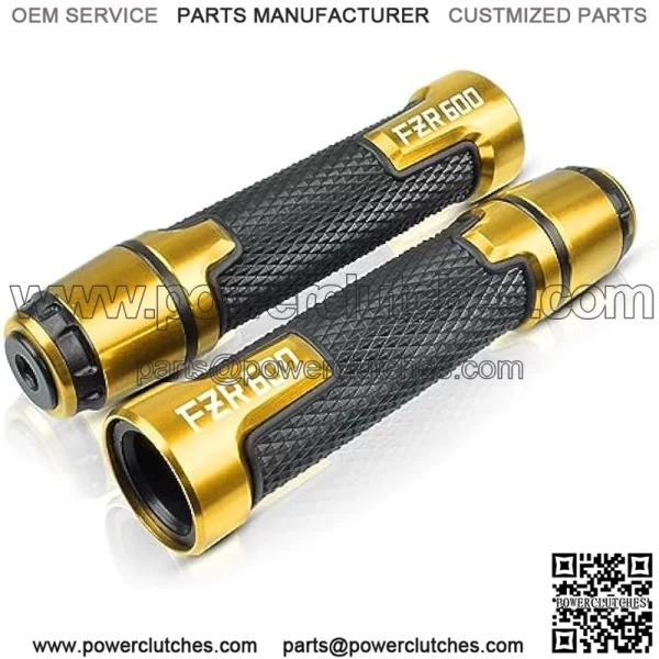 Motorcycle for Y&AMAHA FZR600 FZR 600 with Logo 2000-2019 2018 2007 2015 2014 Motorcycle Aluminum Plastic Handlebar Hand Bar Grip Handle Cap
