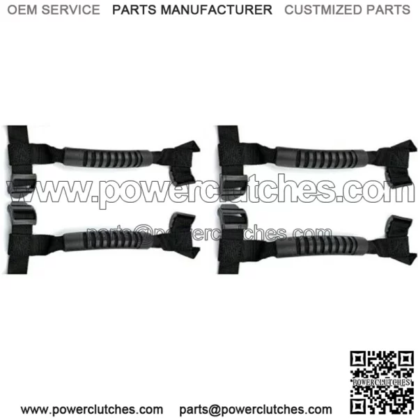 Set of 4 UTV Roll Grab Hand Hold Side By Side Off Road Fits Arctic Cat (For: More Than One Vehicle)