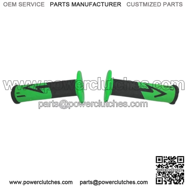 Handle grip ATV black green