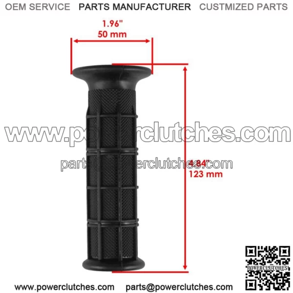 Handlebar Grip for Yamaha Raptor 700 700R YFM700 YFM700R 2006-2023 Qty 2 (For: Yamaha Raptor 700) - Image 2