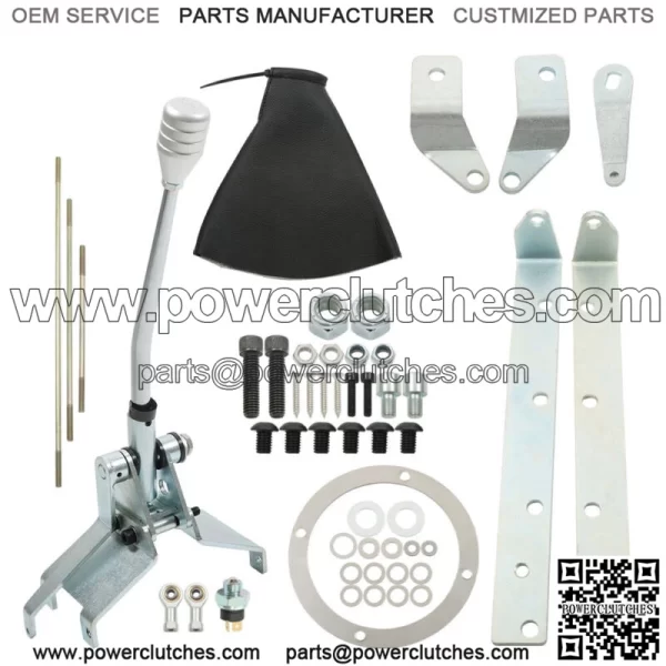 For GM TH350 Transmission Shifter Turbo 350 Automatic Shifter Complete 12" Stick