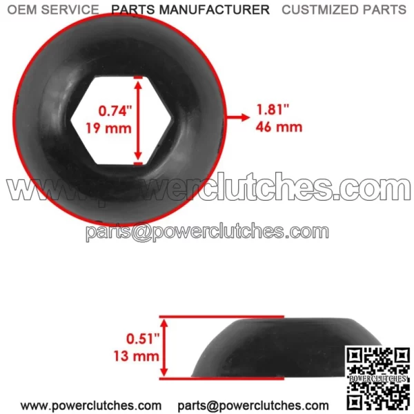 Front Lower Strut Mount w/Bumper For Polaris Sportsman 570 4x4 EFI 2014-19 (For: Polaris Sportsman 570) - Image 2