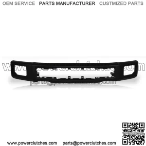 New Primed Front Bumper Cover for 2015-2017 Ford F-150 with Fog Light Holes (For: Ford F-150)