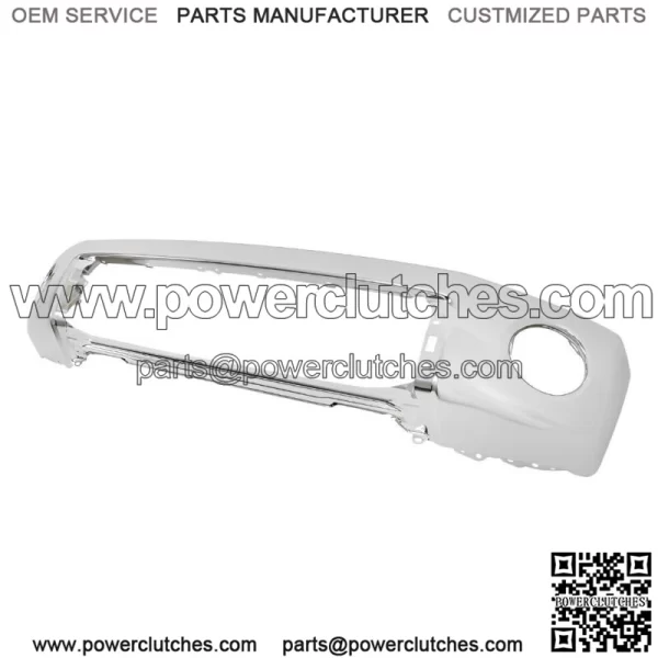 For 2007 2008 2009 2010 2011-2013 Toyota Tundra Chrome Steel Front Bumper - Image 3