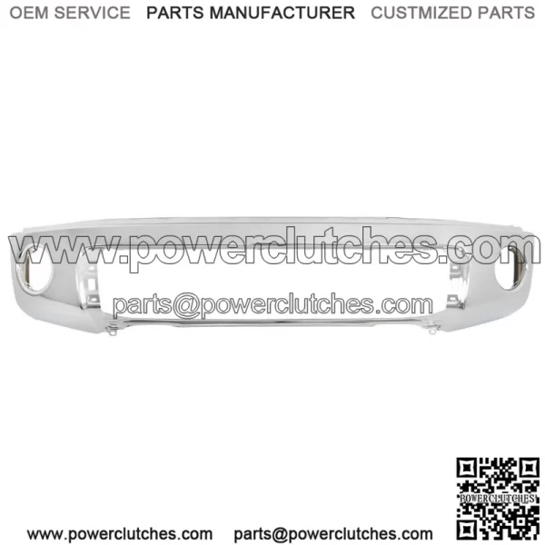 For 2007 2008 2009 2010 2011-2013 Toyota Tundra Chrome Steel Front Bumper - Image 4