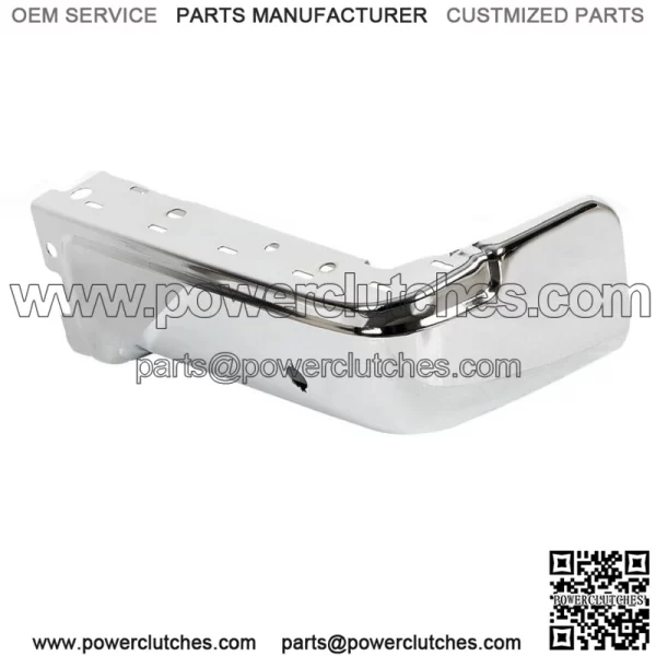 Chrome Rear Bumper Face Bar For 2009-2014 Ford F-150 Right RH W/ Park Assist