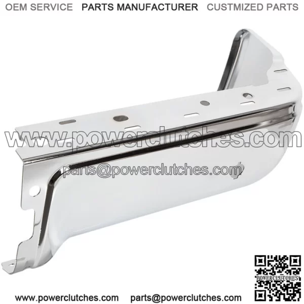 Chrome Rear Bumper Face Bar For 2009-2014 Ford F-150 Right RH W/ Park Assist - Image 3