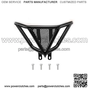 Front Bumper Grab Bar Black For Yamaha 700 700R YFM 2006-2024 For: More than one vehicle