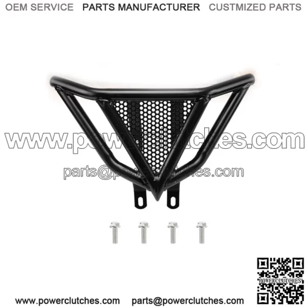 Front Bumper Grab Bar Black For Yamaha 700 700R YFM 2006-2024 For: More than one vehicle