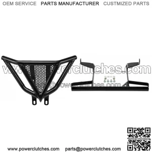 Front Bumper Guard + Rear Grab Bar For Yamaha 700 / 700R 2006-2024 For: More than one vehicle