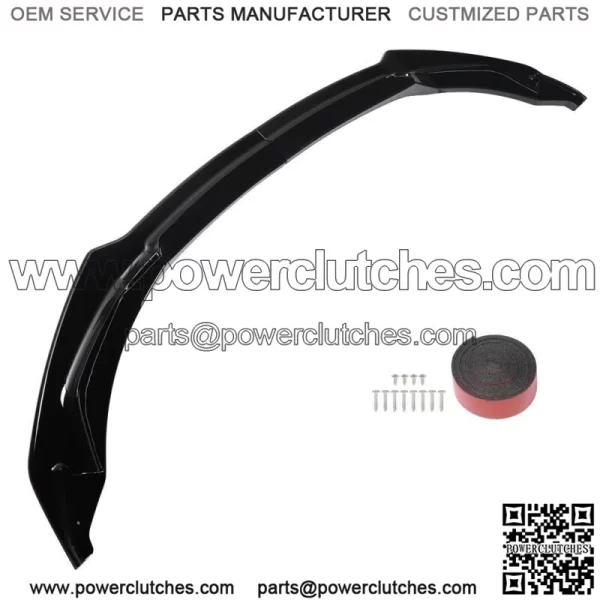 For 2015-2019 BMW F80 M3 F82 F83 M4 Front Bumper Lip Splitter CS Style Gloss - Image 2