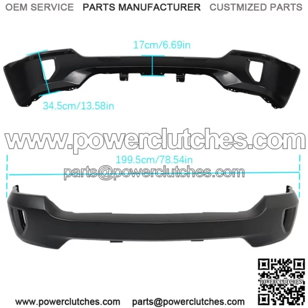 For 2016- 2018 Chevrolet Silverado 1500 Steel Front Bumper GM1002868 84029813 - Image 3