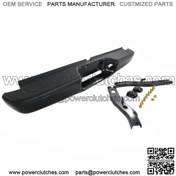Fit For 1995-2004 Toyota Tacoma Truck Complete Steel Rear Step Bumper Assembly - Image 3