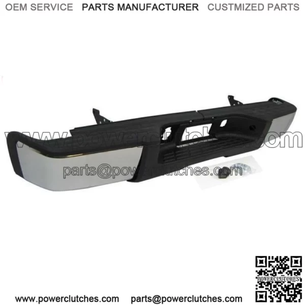 For 2007-2013 Chevy Silverado GMC Sierra 1500 Truck Chrome Rear Bumper Assembly