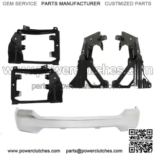 Front Bumper+Bumper Inner Side Bracket+Bumper Bracket For 2016-18 Silverado 1500