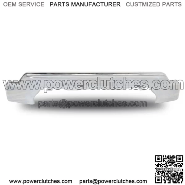 For 2019-2021 GMC Sierra 1500 Chrome Steel Front Bumper Without Sensors Holes