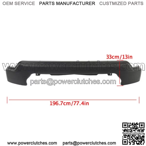 Paintable Front Bumper For 2019-2021 GMC Sierra Black Without Sensors GM1002876 - Image 3