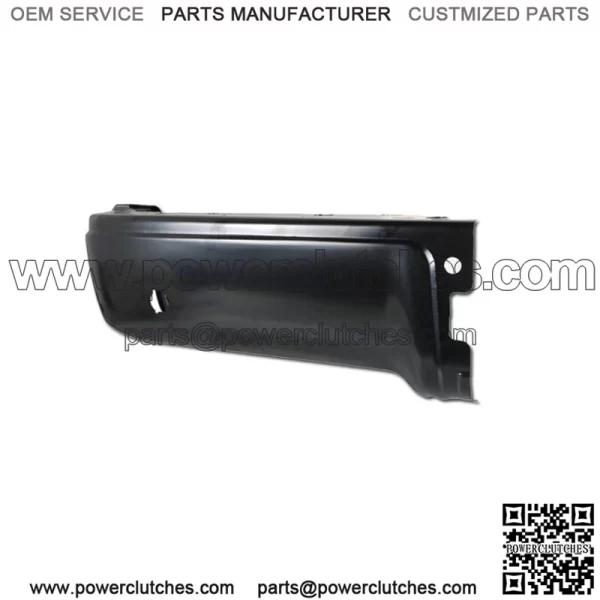Left Rear Bumper End For 2009-2014 Ford F-150 W/Sensor Holes Primered Black