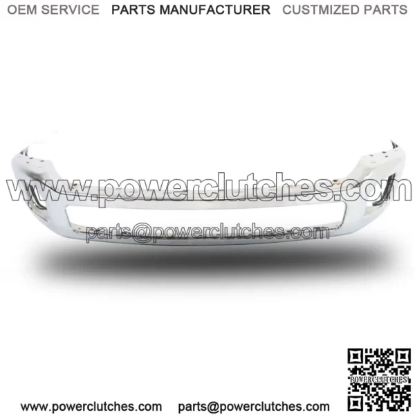 Chrome Steel Front Bumper For 2011-2016 F-250 F-350 Super Duty Truck BC3Z17757B