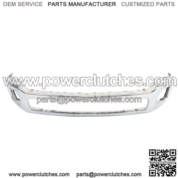 Chrome Steel Front Bumper For 2011-2016 F-250 F-350 Super Duty Truck BC3Z17757B - Image 2