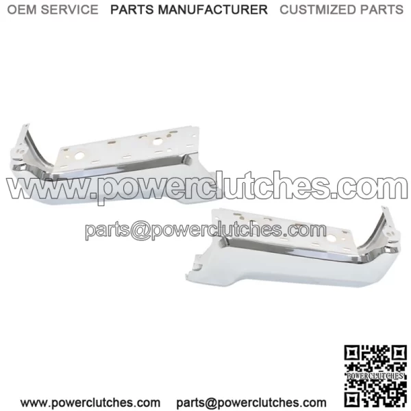 Chrome Pair Of Rear Bumper Face Bars For 2017-2022 Ford F250 F350 Super Duty - Image 2