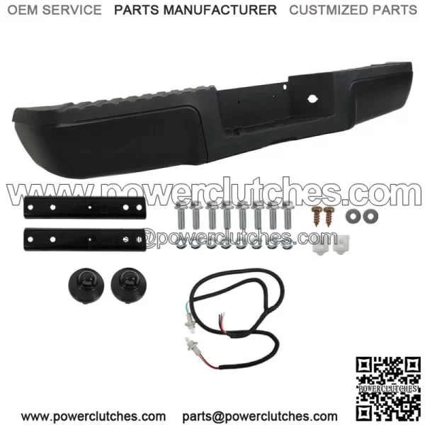 For 2008-2016 Ford F250 F350 F450 Super Duty Steel Rear Bumper W/o Sensor Holes - Image 2