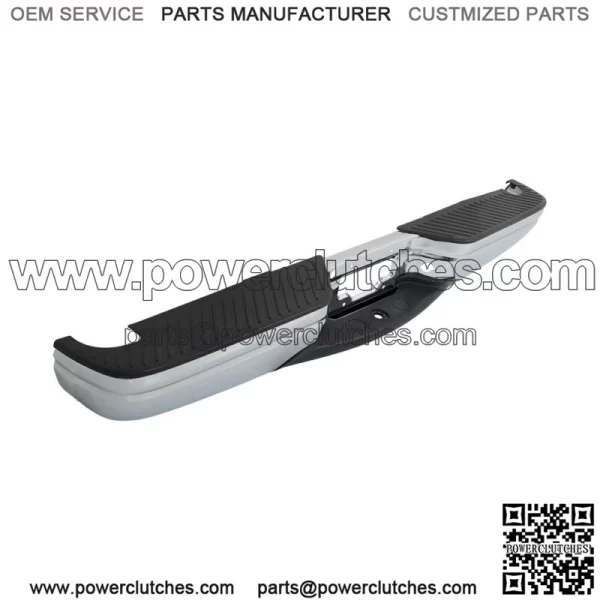 Rear Metal Step Bumper For Ford 1997-2004 F-150 1997-1999 F-250 Rear Chrome - Image 3