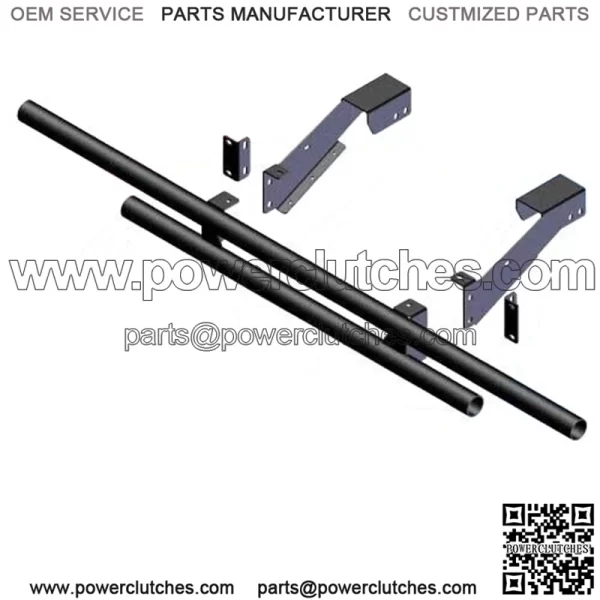 Double Tube Rear Bumper for 2013-2019 Polaris Ranger 900 XP / 900 Crew (For: Polaris)