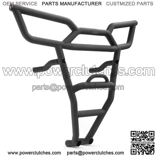 Heavy Duty Rear Bumper for Polaris RZR XP 1000 (2014-2017) - BLACK