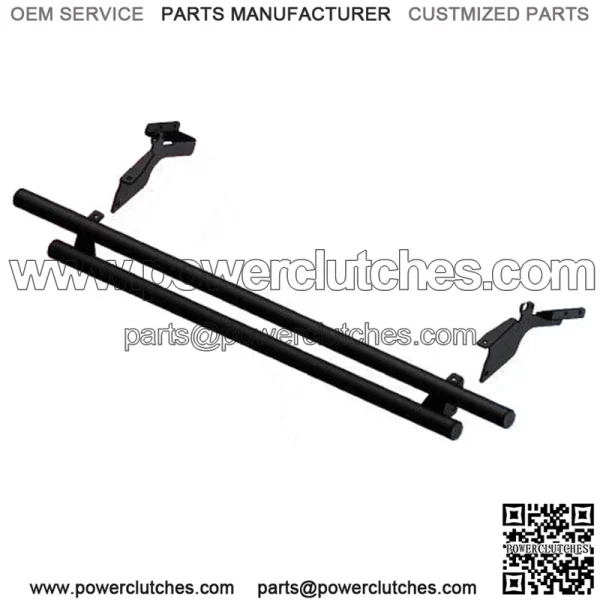 Double Tube Rear Bumper for 2010-2014 Polaris Ranger 800 4x4 / 800 Crew 4x4 (For: Polaris)