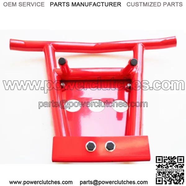 front bumper bar bull impact guard red fits 2014-18 Polaris RZR 1000 xp 4  (For: Polaris) - Image 4