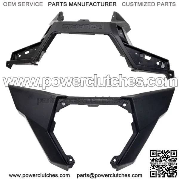 Polaris 5455179-070 BUMPER-FRONT BLK (For: Polaris)