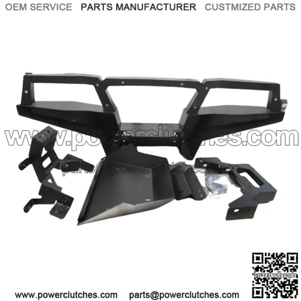 EBM SLASHER FRONT BUMPER EXTREME HEAVY DUTY POLARIS GENERAL 1000 XP 16-24 - Image 4