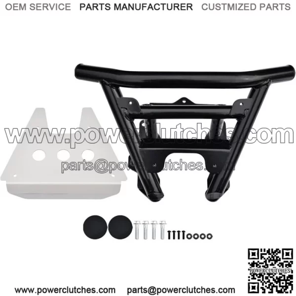 Front Brush Guard Low Profile Bumper For Polaris RZR Turbo R/Pro R 2022-2024 (For: Polaris)