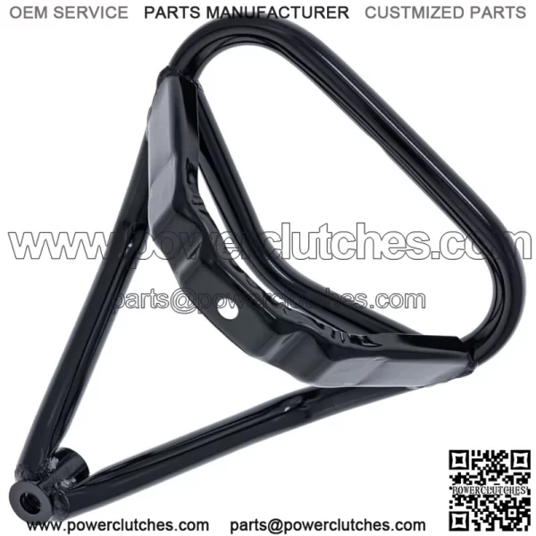 Polaris 0452618-067 Gloss Black Front Bumper 2007-2021 Phoenix 200 ATV (For: Polaris) - Image 2