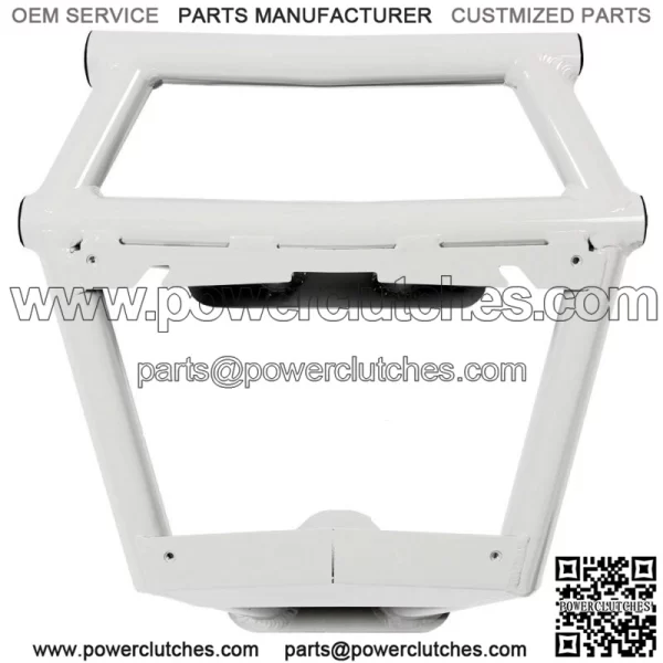 Front Sport Bumper Polaris 2019+ RZR White Powder Coated P187P360WH (For: Polaris)