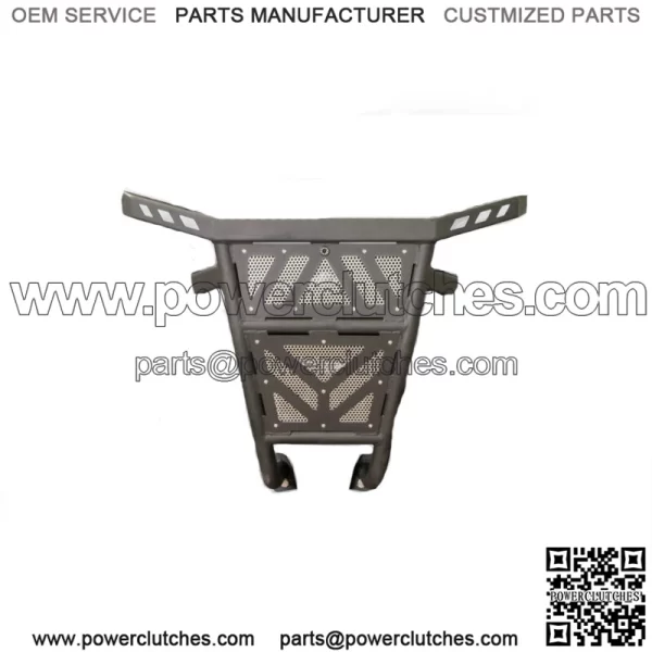 Polaris RZR XP 1000 XP4 XP Turbo 2019-22 Rear Bumper Black Mesh Grills (For: Polaris)
