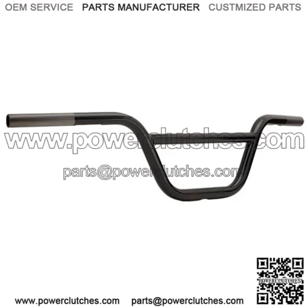 Handlebars - Low Black 1.00" Dia. (slotted B12-6020B