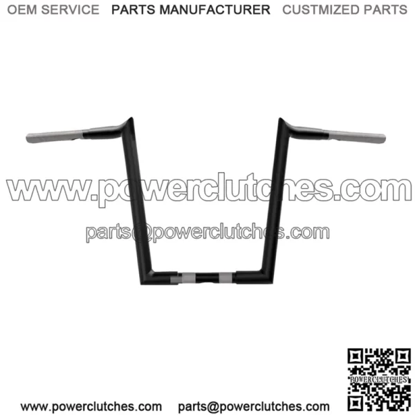 16" Satin Black Handlebar WILD 1 WO586B