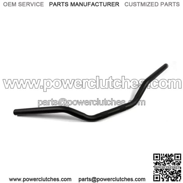 For Honda Shadow 600 1" 25mm Matte Black Motorcycle Drag Bar Handlebars Bar 1PC - Image 2