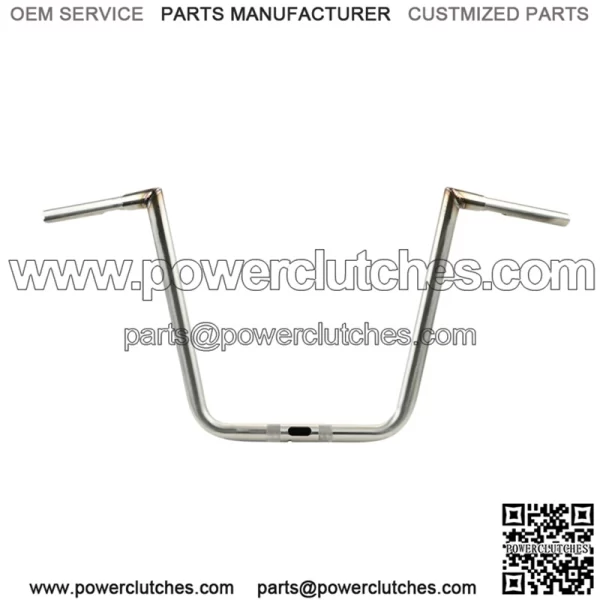 1-1/4" Twin Peaks Handlebar 16" Stainless LA-7312-66SS