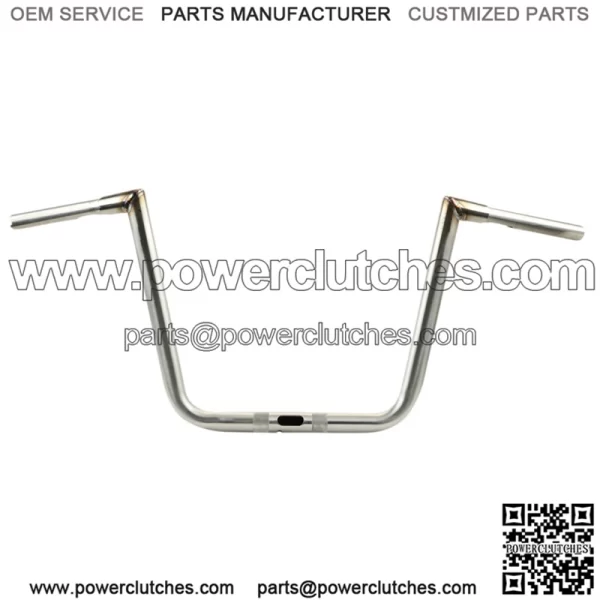 1-1/4" Twin Peaks Handlebar 13" Stainless LA-7312-63SS