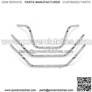 1in. Handlebar Low-Rise Drag Bar (Dimpled) - Chrome 300915