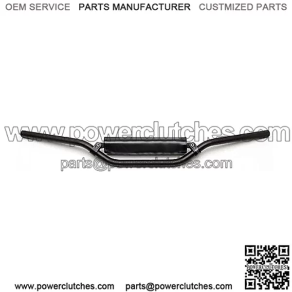 7/8" Mini Handlebars Black 816-01-BK-01-185