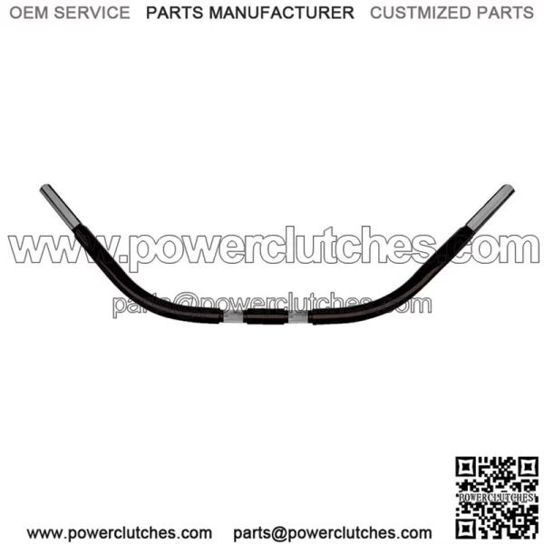 Wild 1 1 1/4in. Chubby Handlebar Springer Beach Bar - Black WO551B