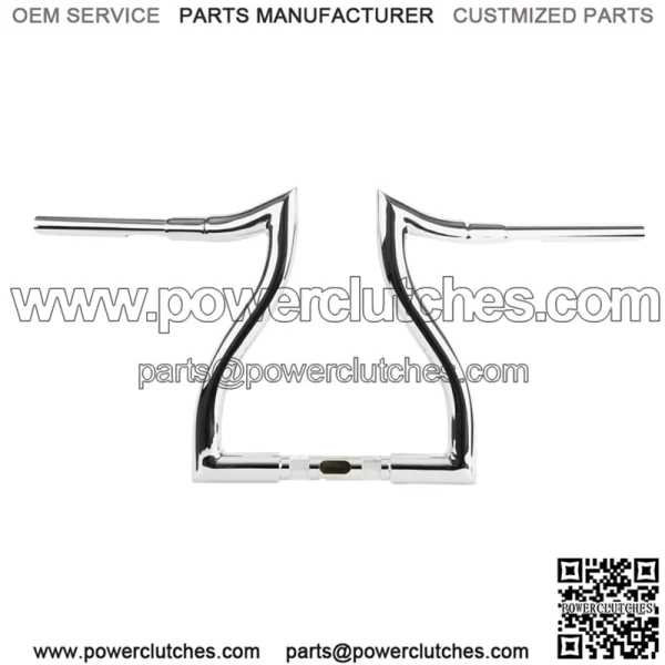 Hammerhead Handlebar 12" Chrome LA-7316-12
