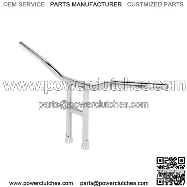 1" Handlebars Slotted Chrome 6224-1056