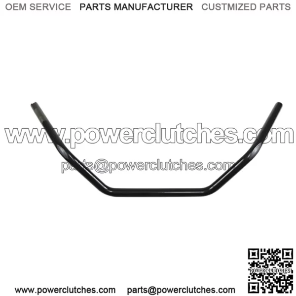 1in. Handlebar Flat Black Bagger Bend