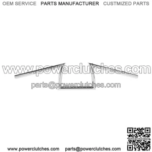 7/8in. Handlebar Keystones HB-KSN-78-CP